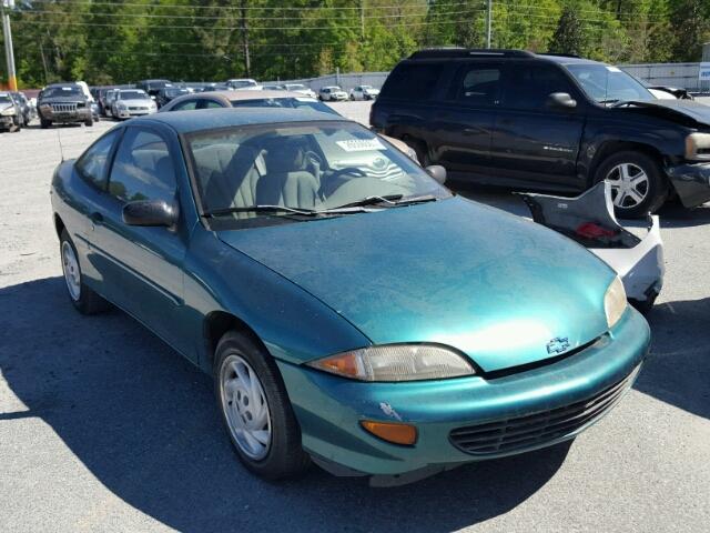 1G1JC124XX7161001 - 1999 CHEVROLET CAVALIER B GREEN photo 1