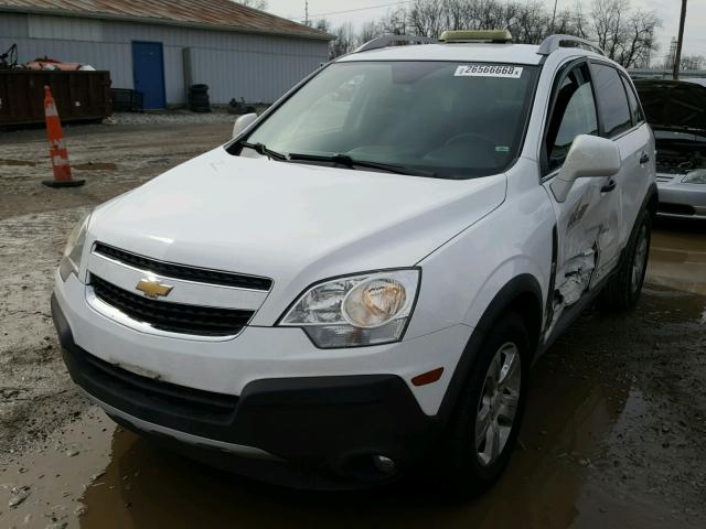 3GNAL2EK7ES529518 - 2014 CHEVROLET CAPTIVA LS 白色 照片 2