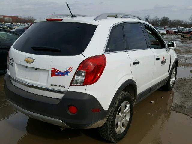 3GNAL2EK7ES529518 - 2014 CHEVROLET CAPTIVA LS 白色 照片 4