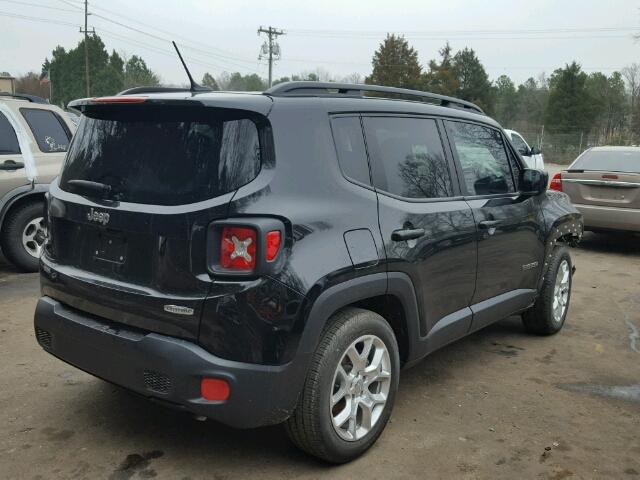 ZACCJABT0FPB54622 - 2015 JEEP RENEGADE L BLACK photo 4