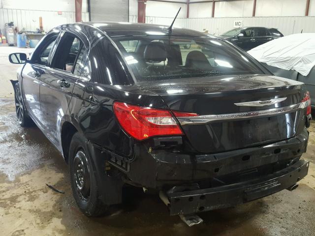 1C3CCBCG7EN135841 - 2014 CHRYSLER 200 LIMITE BLACK photo 3