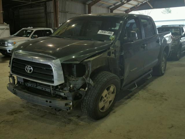 5TBDV54167S471461 - 2007 TOYOTA TUNDRA CRE BLACK photo 2