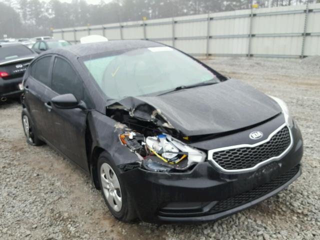 KNAFK4A64F5408900 - 2015 KIA FORTE LX BLACK photo 1