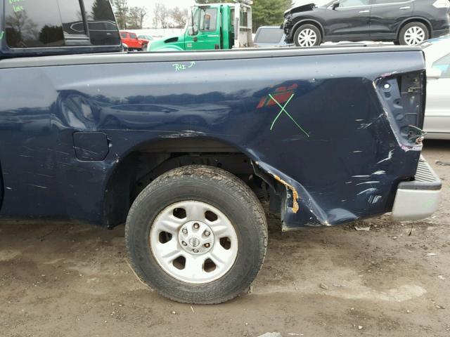 1N6AA06AX6N507420 - 2006 NISSAN TITAN XE BLUE photo 10