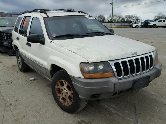 1J4G258S0XC721482 - 1999 JEEP GRAND CHER WHITE photo 1