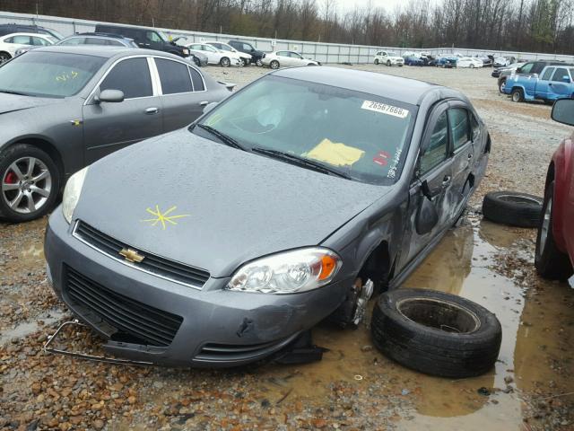 2G1WT57K391210723 - 2009 CHEVROLET IMPALA 1LT GRAY photo 2