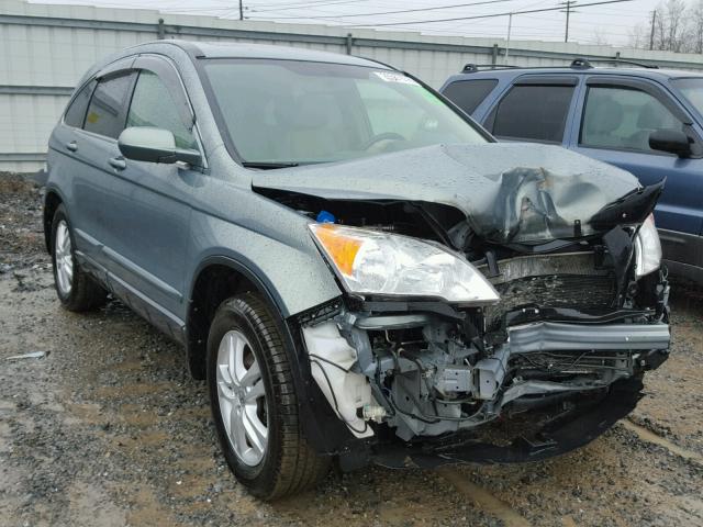 JHLRE4H75AC009684 - 2010 HONDA CR-V EXL GREEN photo 1