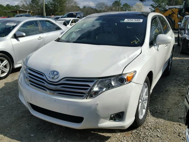 4T3ZA3BB1CU060079 - 2012 TOYOTA VENZA LE WHITE photo 2