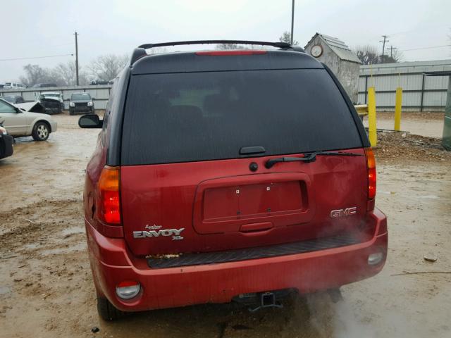 1GKES16S246190678 - 2004 GMC ENVOY XL BURGUNDY photo 9