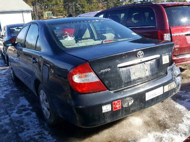 4T1BE32K83U224443 - 2003 TOYOTA CAMRY LE BLACK photo 3