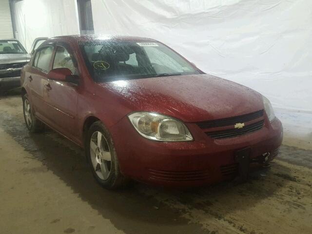 1G1AD5F54A7240663 - 2010 CHEVROLET COBALT 1LT RED photo 1