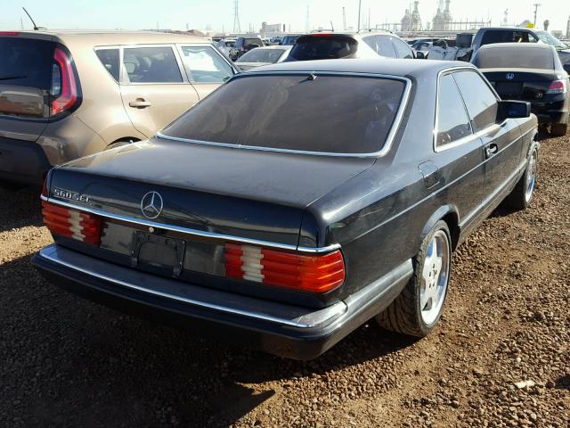 WDBCA45D5JA387913 - 1988 MERCEDES-BENZ 560 SEC BLACK photo 4