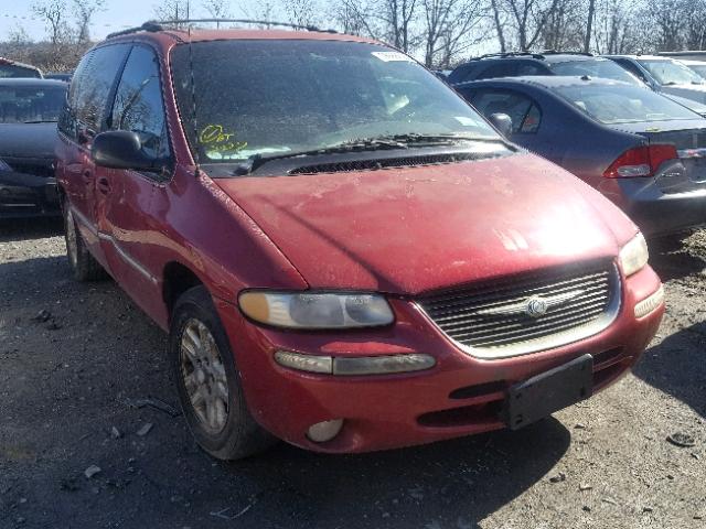 1C4GP55L8WB623700 - 1998 CHRYSLER TOWN & COU RED photo 1