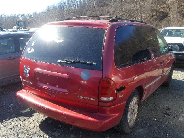 1C4GP55L8WB623700 - 1998 CHRYSLER TOWN & COU RED photo 4