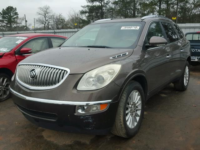 5GALRAED2AJ165212 - 2010 BUICK ENCLAVE CX BROWN photo 2