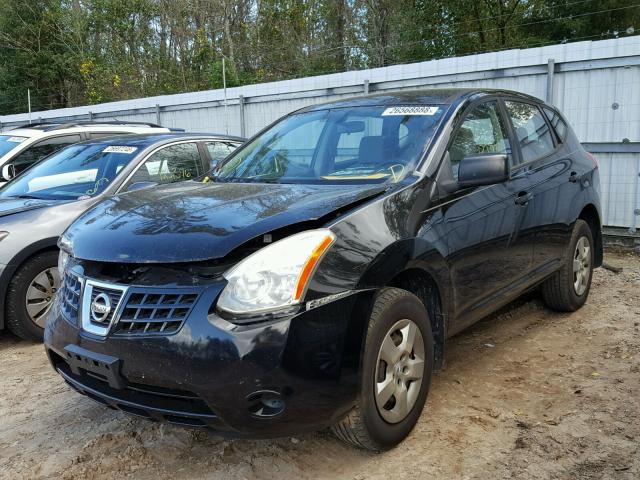 JN8AS58T89W329148 - 2009 NISSAN ROGUE S BLACK photo 2