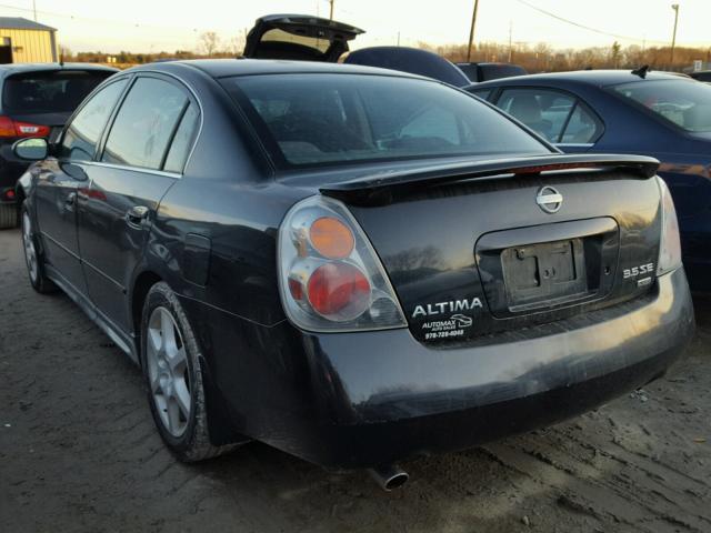 1N4BL11D33C336872 - 2003 NISSAN ALTIMA SE BLACK photo 3