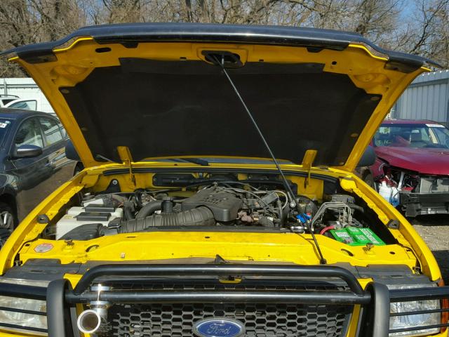 1FTZR15E21TA93708 - 2001 FORD RANGER SUP YELLOW photo 7