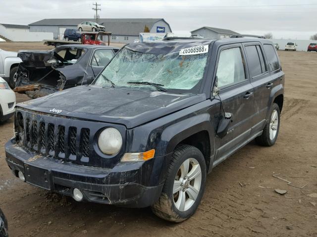 1J4NF1GB0BD101174 - 2011 JEEP PATRIOT SP BLUE photo 2