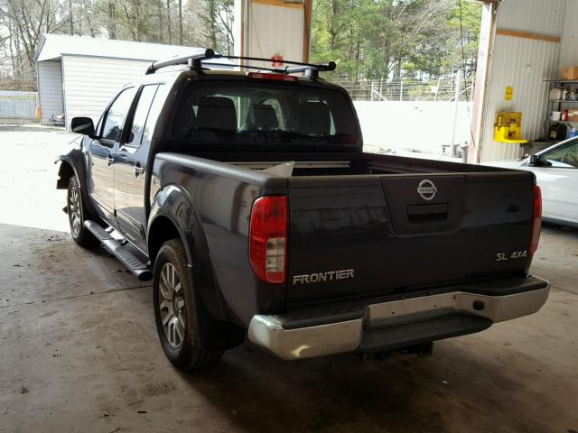 1N6AD0EV9CC469150 - 2012 NISSAN FRONTIER S GRAY photo 3