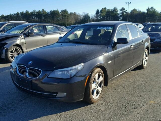 WBANV93558CZ61574 - 2008 BMW 535 XI BLACK photo 2