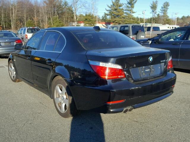 WBANV93558CZ61574 - 2008 BMW 535 XI BLACK photo 3