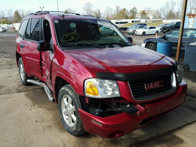 1GKDT13S342366190 - 2004 GMC ENVOY RED photo 1