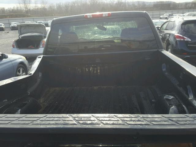 1GCEK14037Z543509 - 2007 CHEVROLET SILVERADO BLACK photo 6