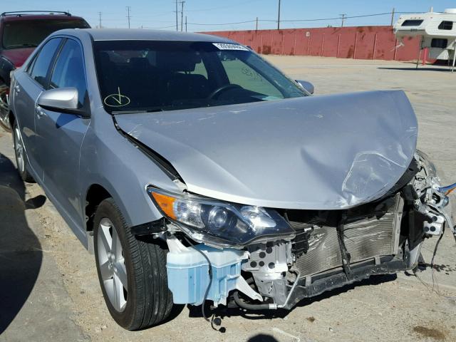 4T1BF1FK9DU281442 - 2013 TOYOTA CAMRY L SILVER photo 1