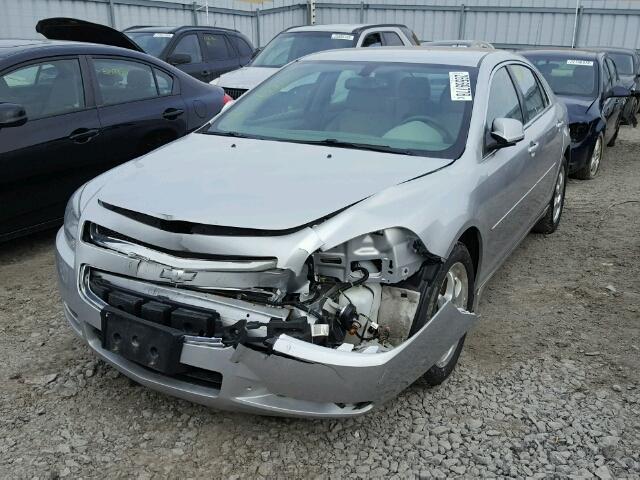 1G1ZD5EU2BF392542 - 2011 CHEVROLET MALIBU 2LT SILVER photo 2