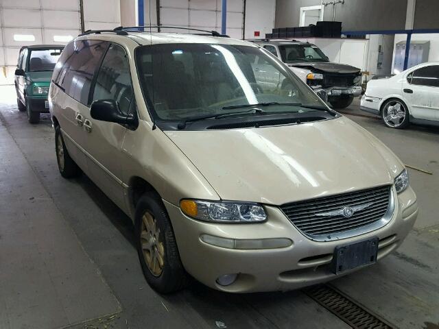 1C4GP54L7XB535613 - 1999 CHRYSLER TOWN & COU TAN photo 1