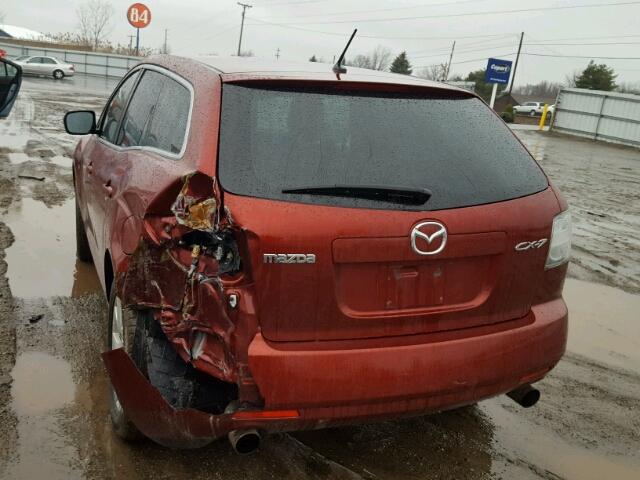 JM3ER293480201679 - 2008 MAZDA CX-7 RED photo 3