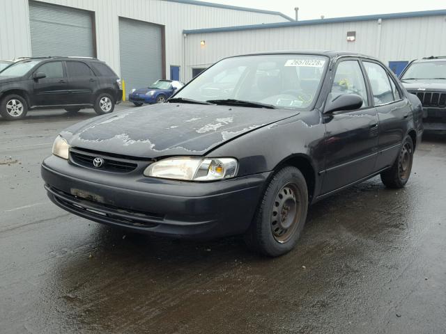 2T1BR18E2WC040888 - 1998 TOYOTA COROLLA VE BLACK photo 2