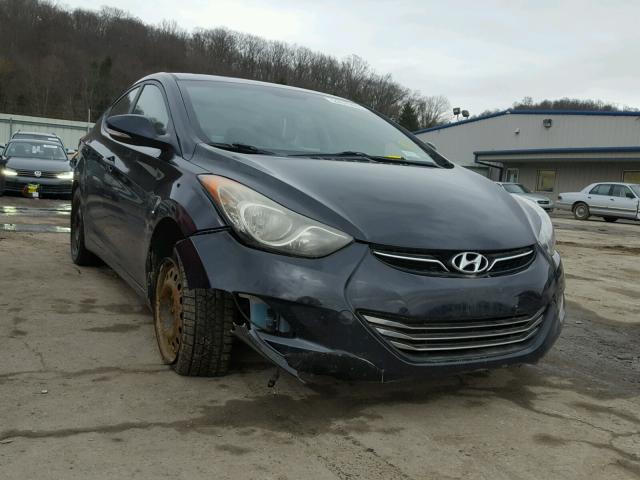 5NPDH4AE5BH038244 - 2011 HYUNDAI ELANTRA GL BLACK photo 1