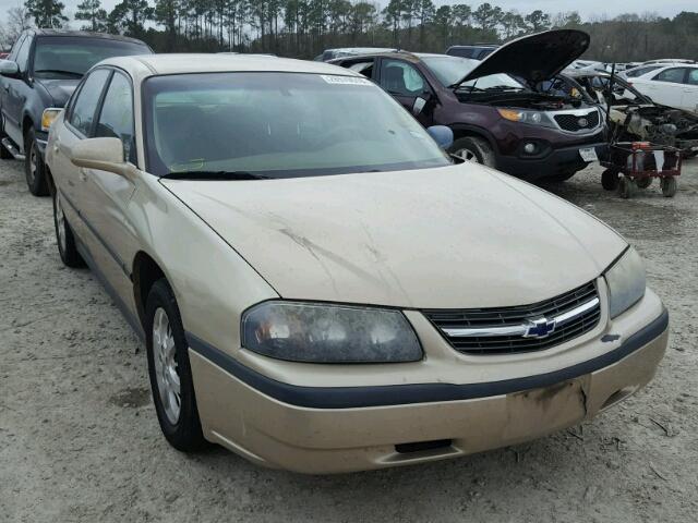 2G1WF55E8Y9270131 - 2000 CHEVROLET IMPALA GOLD photo 1