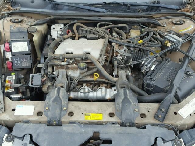 2G1WF55E8Y9270131 - 2000 CHEVROLET IMPALA 金色 照片 7