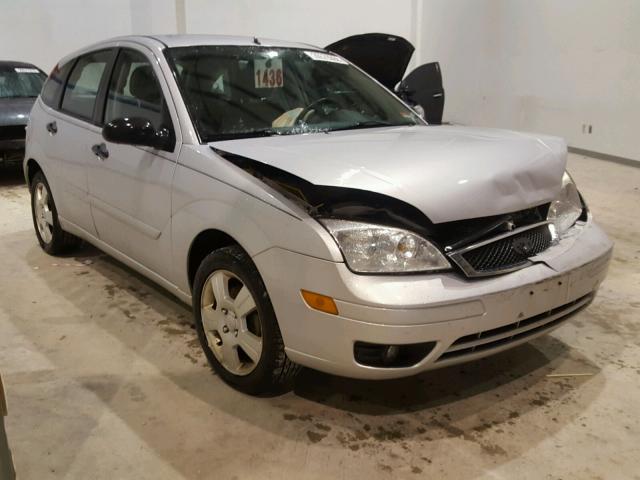 1FAHP37N17W184461 - 2007 FORD FOCUS ZX5 SILVER photo 1