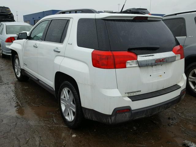 2GKALSEK8C6398527 - 2012 GMC TERRAIN SL WHITE photo 3