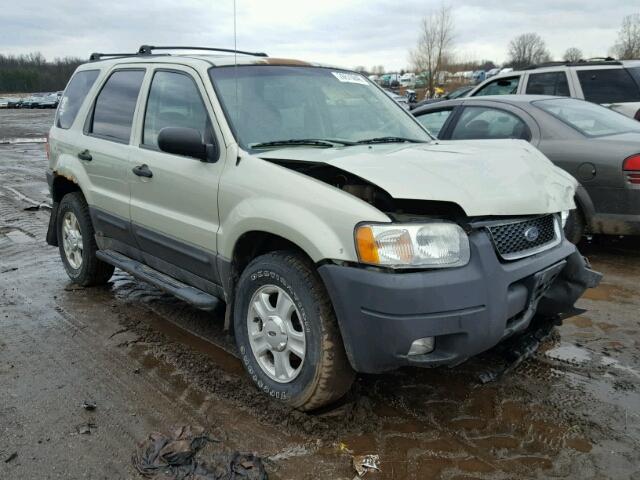 1FMYU93103KB33734 - 2003 FORD ESCAPE XLT BEIGE photo 1