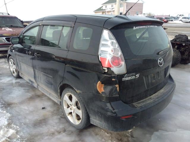 JM1CR293270156644 - 2007 MAZDA 5 BLACK photo 3