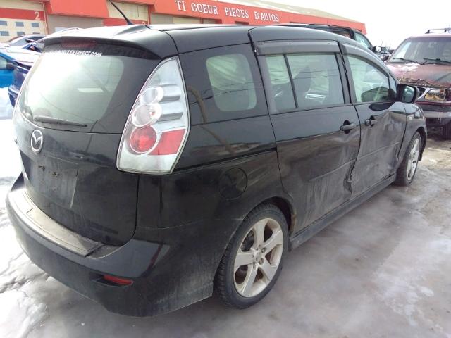 JM1CR293270156644 - 2007 MAZDA 5 BLACK photo 4