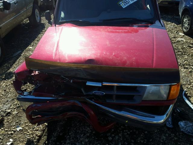 1FTCR14X2RPB59882 - 1994 FORD RANGER SUP RED photo 7