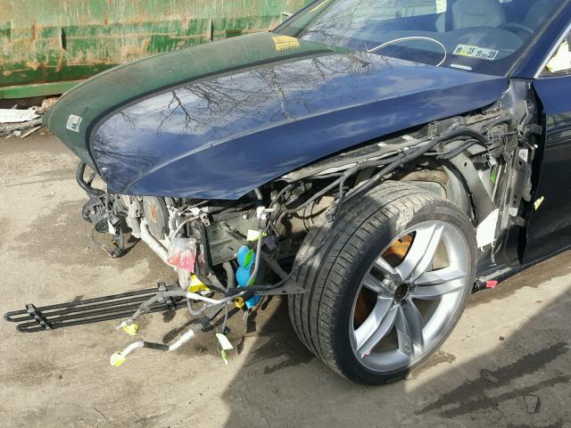 WAUVVAFR6BA005085 - 2011 AUDI S5 PRESTIG BLUE photo 9