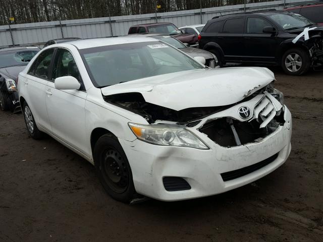 4T1BF3EK1BU754163 - 2011 TOYOTA CAMRY BASE WHITE photo 1