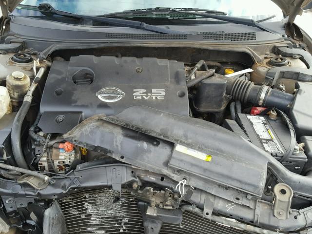 1N4AL11D46C207054 - 2006 NISSAN ALTIMA S GOLD photo 7