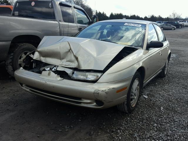 1G8ZK5273XZ357701 - 1999 SATURN SL2 GOLD photo 2