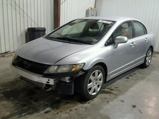 19XFA1F52AE012191 - 2010 HONDA CIVIC LX SILVER photo 2