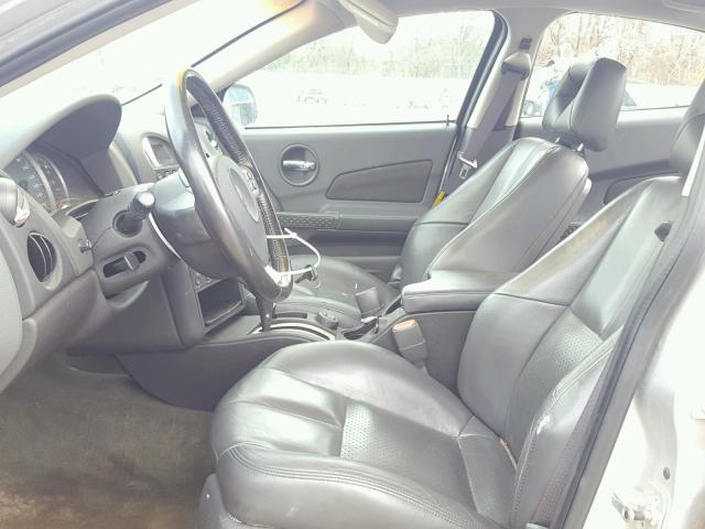 2G2WS542041365192 - 2004 PONTIAC GRAND PRIX SILVER photo 5
