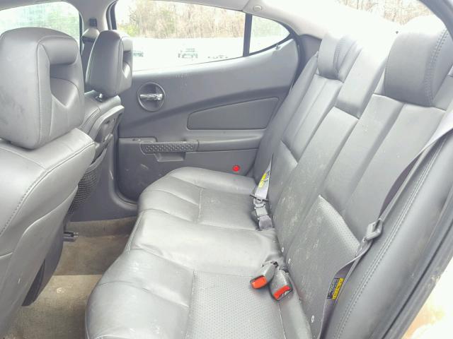 2G2WS542041365192 - 2004 PONTIAC GRAND PRIX SILVER photo 6