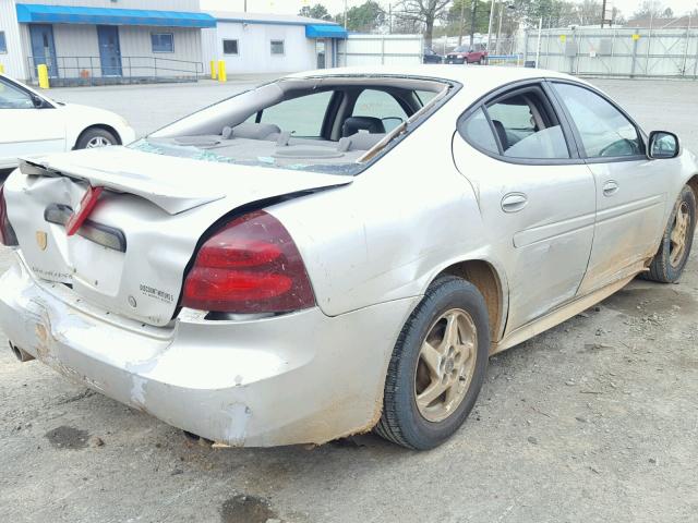2G2WS542041365192 - 2004 PONTIAC GRAND PRIX SILVER photo 9